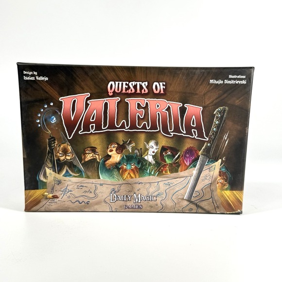 Daily Magic Games Other - Quests of Valeria Board‎ Game From Daily Magic